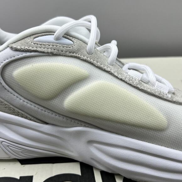 Adidas Ozelle Running Shoes Women's 6.5 White Bronze Cloudfoam Comfort Sneakers - Picture 10 of 10